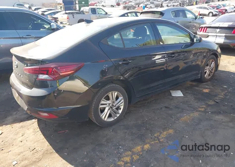 2019 Hyundai Elantra Sel from USA, damaged, VIN 5NPD84LF5KH456311